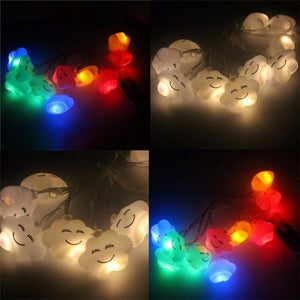 10 Led Emoji Cloud Shape String Lights DIY Party