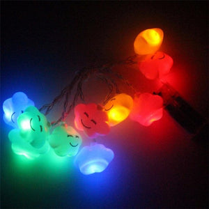 10 Led Emoji Cloud Shape String Lights DIY Party