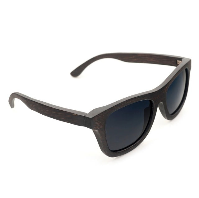 100% Natural Ebony Wooden Sunglasses Men's Luxury