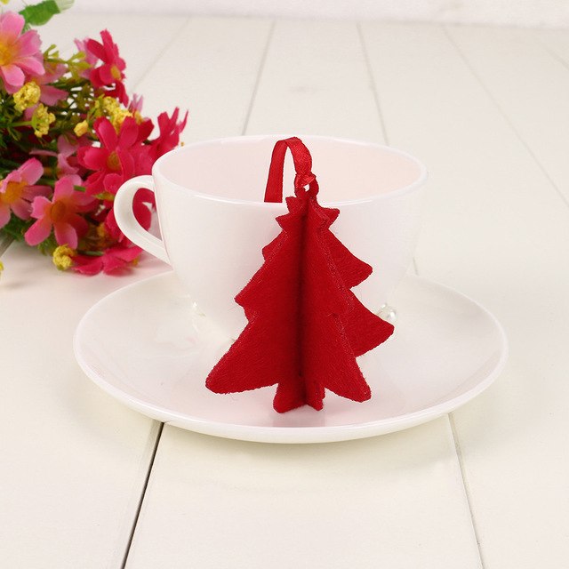 10PC Newly Christmas Tree Shape Christmas Ornament
