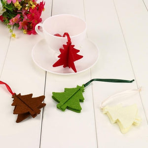 10PC Newly Christmas Tree Shape Christmas Ornament