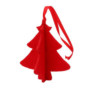 10PC Newly Christmas Tree Shape Christmas Ornament
