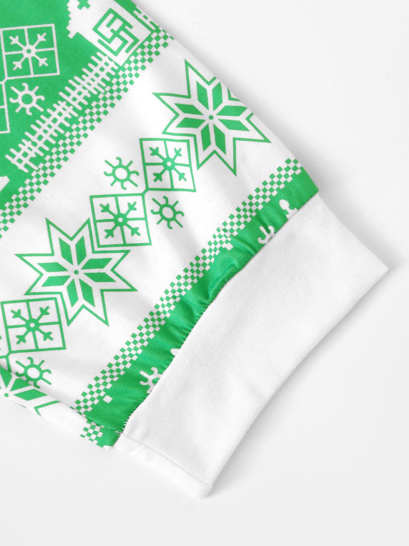 Christmas Kids Deer & Letter Print Pajama Set