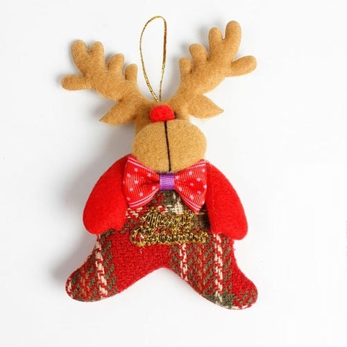 1pc 12*8.5cm Christmas Decoration Non-woven