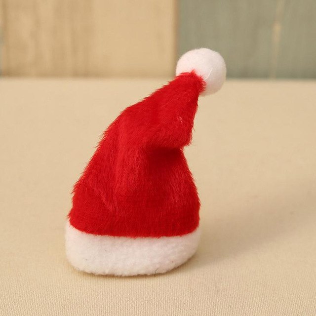 1pc Christmas Red Wine Bottle Cover Bags Xmas