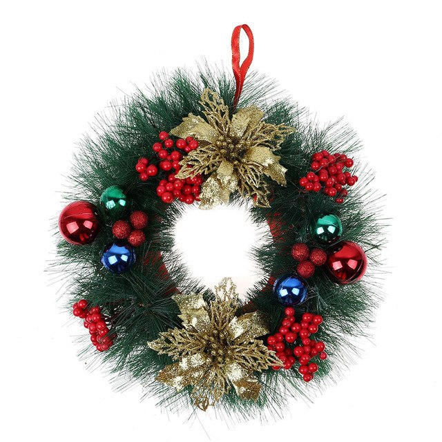 1pc Christmas Tree Ornament Christmas Wreath