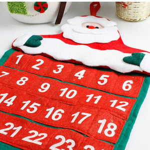 1pc Non-woven Fabric Christmas Decorations Santa