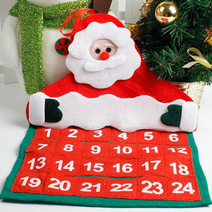 1pc Non-woven Fabric Christmas Decorations Santa