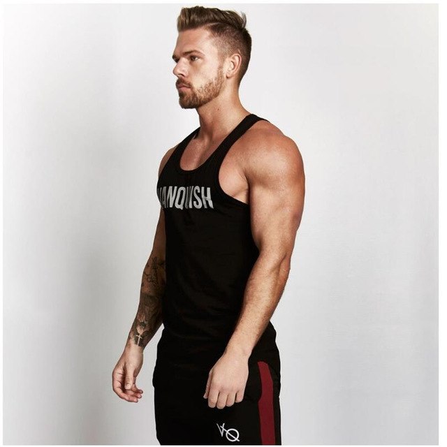 Gyms Workout Sleeveless Shirt Tank Tops Men