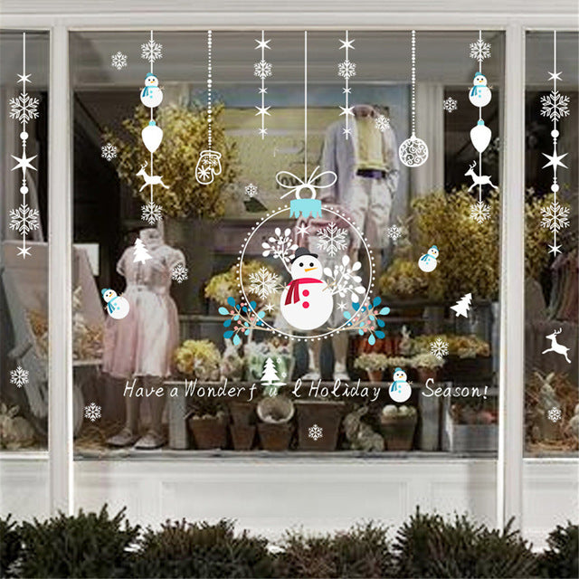 2018 Merry Christmas Household Room Wall Sticker