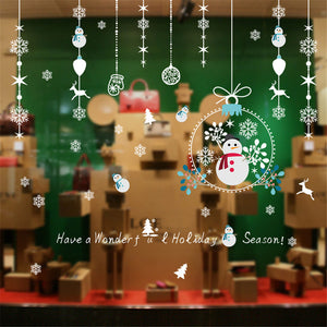 2018 Merry Christmas Household Room Wall Sticker