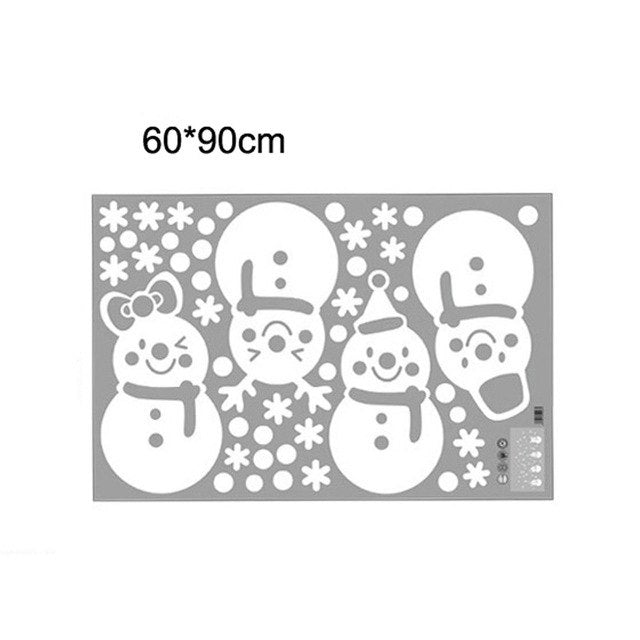 2018 Merry Christmas Household Room Wall Sticker