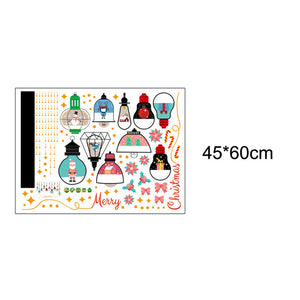 2018 Merry Christmas Household Room Wall Sticker