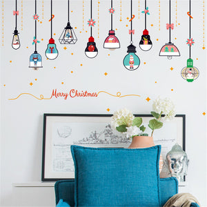 2018 Merry Christmas Household Room Wall Sticker