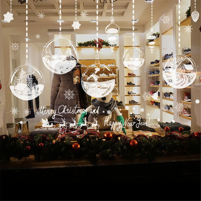 2018 Merry Christmas Household Room Wall Sticker