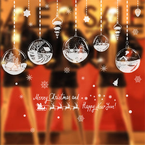 2018 Merry Christmas Household Room Wall Sticker