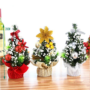 20cm Merry Christmas Tree Bedroom Desk Decoration