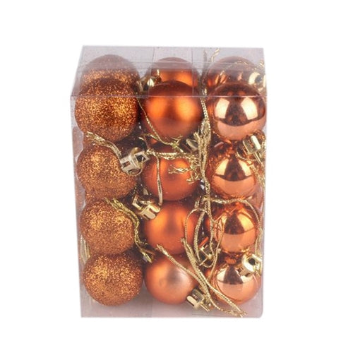 24pcs Christmas Xmas Tree Ball Bauble Hanging Ball