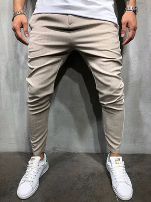 Ankle Pants Streetwear Striped 3906
