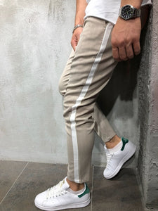 Ankle Pants Streetwear Striped 3906