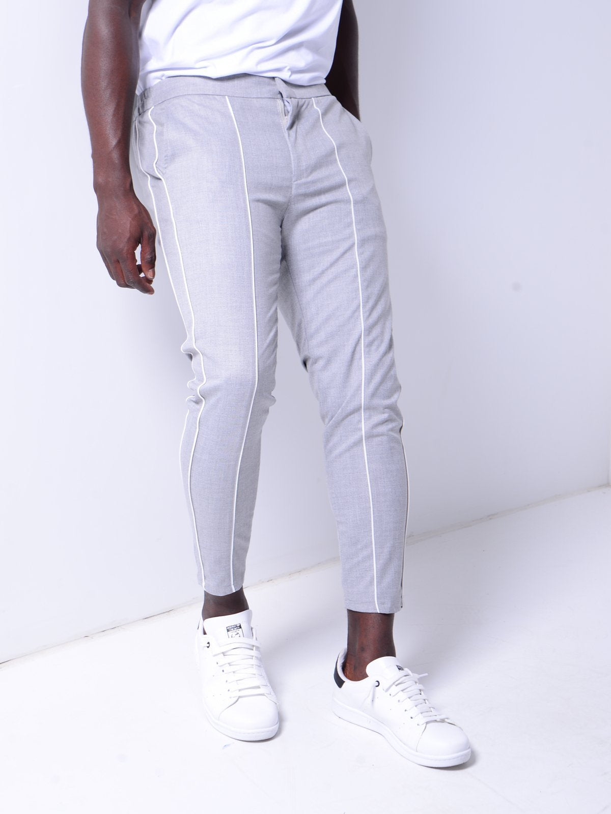 Ankle Pants Front and Side Stripes 3944