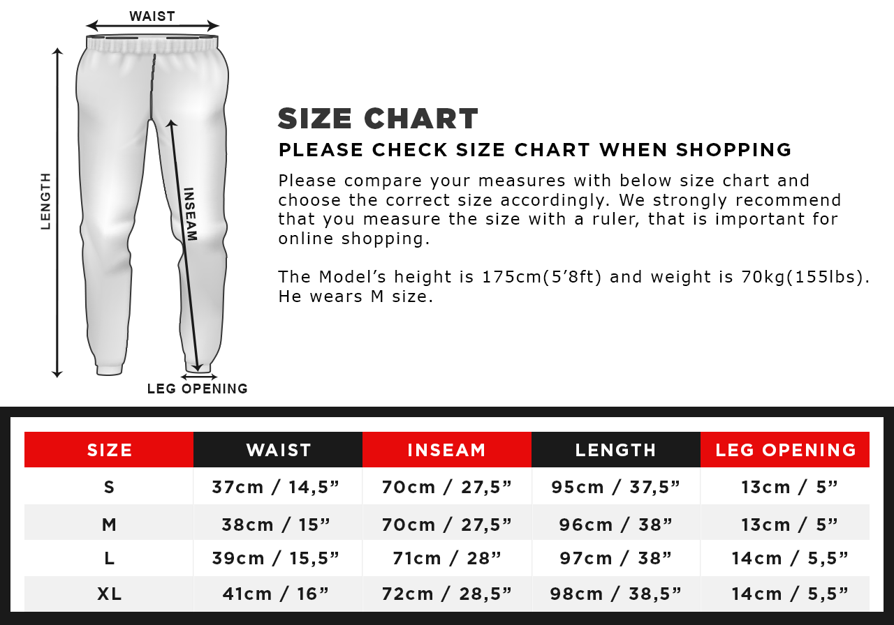 Cargo Jogger Sweatpants Touch Fastener 4123