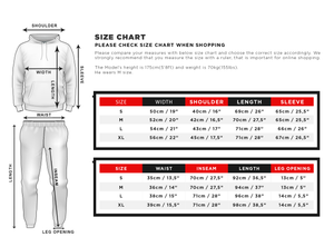 Black Hooded Tracksuit Cargo Pockets 4169