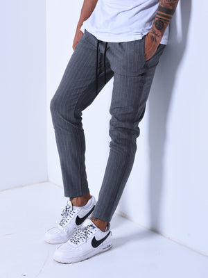 Ankle Pants Streetwear Striped 4390