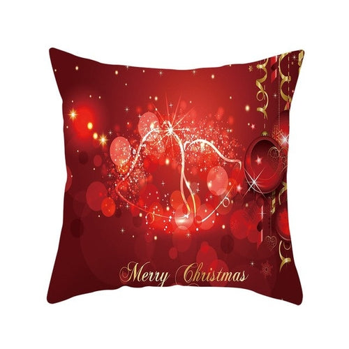 45x45cm Pillowcase For Merry Christmas Square Home