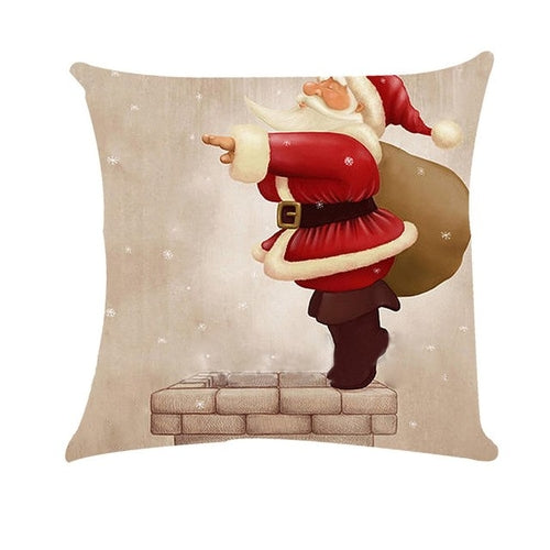 45x45cm Pillowcase For Merry Christmas Square Home