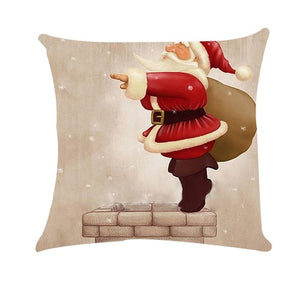 45x45cm Pillowcase For Merry Christmas Square Home