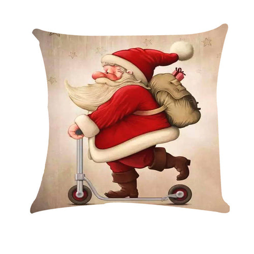 45x45cm Pillowcase For Merry Christmas Square Home
