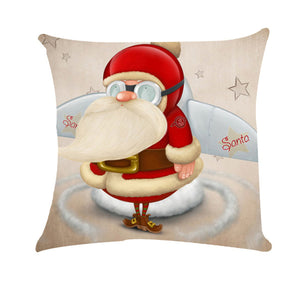45x45cm Pillowcase For Merry Christmas Square Home