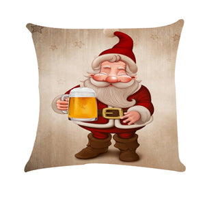 45x45cm Pillowcase For Merry Christmas Square Home