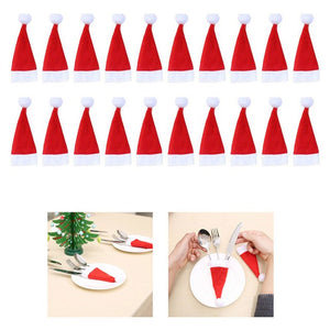5/15/20PC Merry Christmas Decorative Tableware