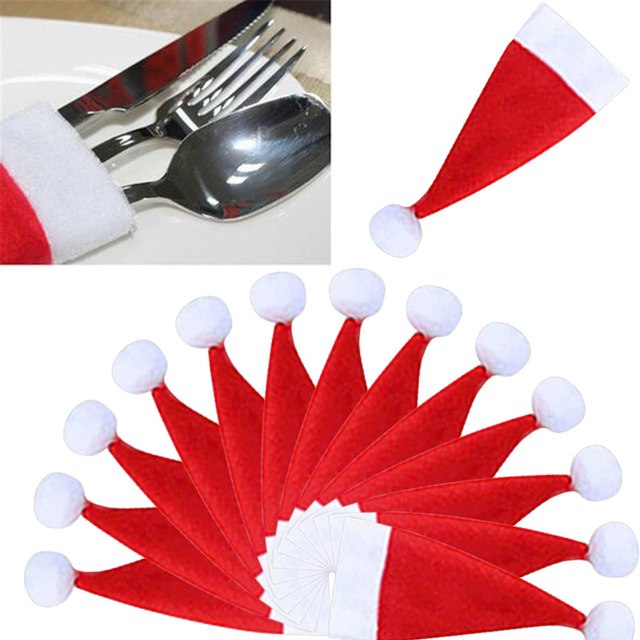 5/15/20PC Merry Christmas Decorative Tableware