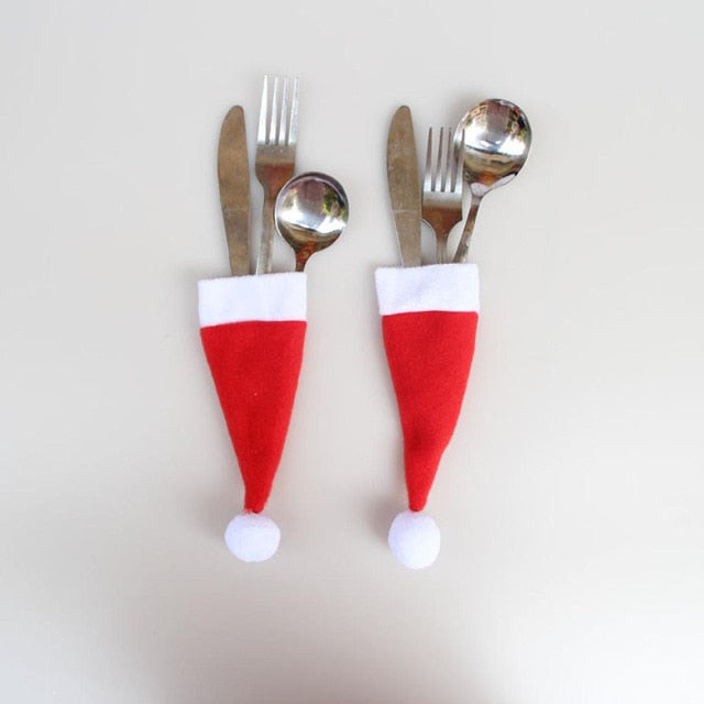 5/15/20PC Merry Christmas Decorative Tableware