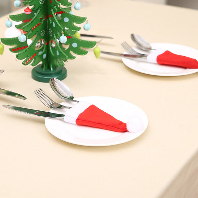 5/15/20PC Merry Christmas Decorative Tableware