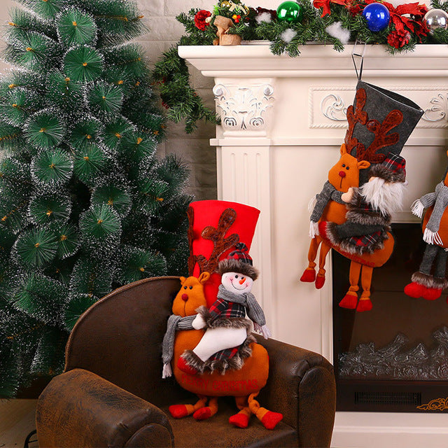 50*25cm Fashion Cloth Plush Christmas Tree Hanging