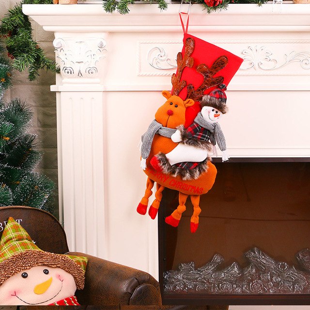 50*25cm Fashion Cloth Plush Christmas Tree Hanging