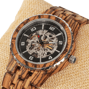 Men's Premium Self-Winding Transparent Body Zebra