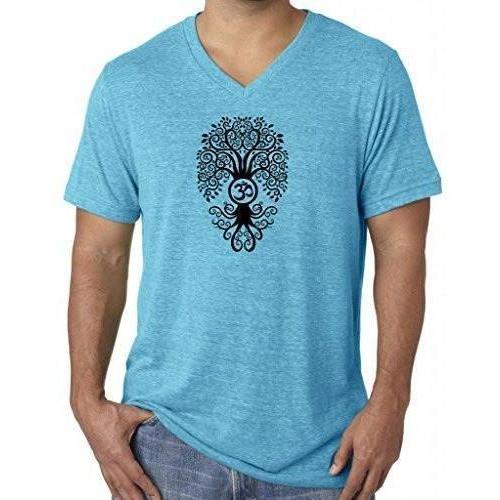 Bodhi Tree Tri Blend V-neck Tee Shirt
