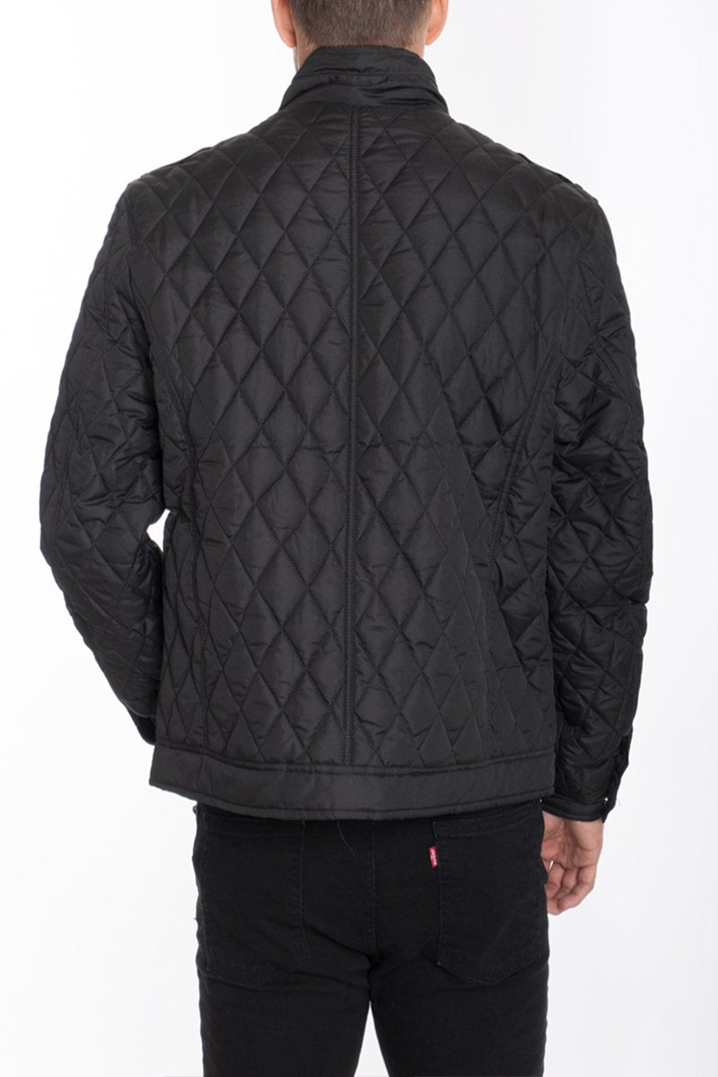 QUILTED BOMBER