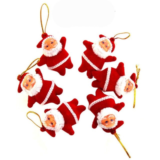 6PC Christmas Ornaments Xmas Tree Hanging