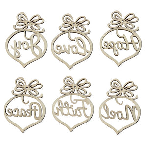 6Pcs Christmas Decorations Party Christmas