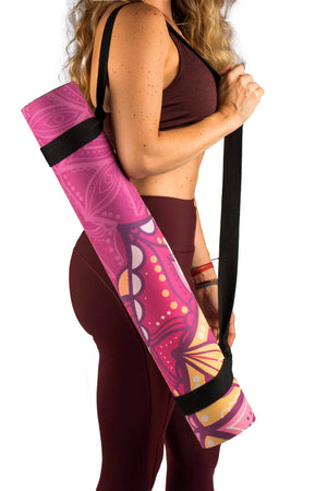 Moonflower yoga mat
