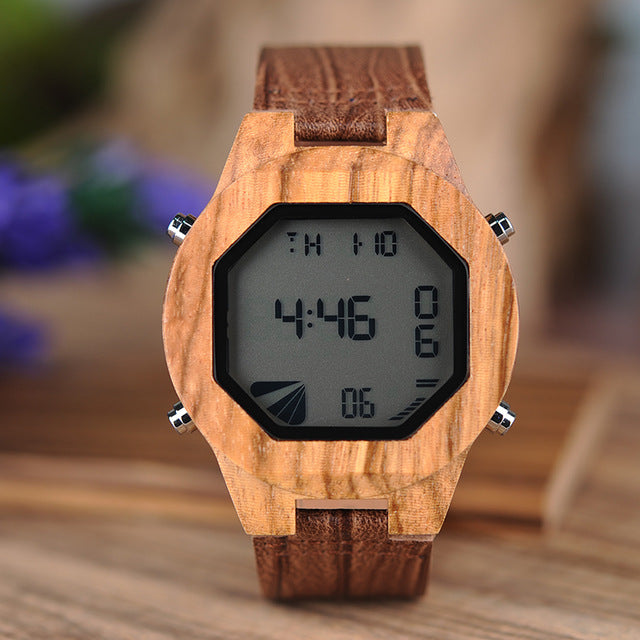 A13 Mens Top Brand Design Bamboo Wooden
