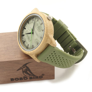 B06 Men's Quartz Watch With Silicone