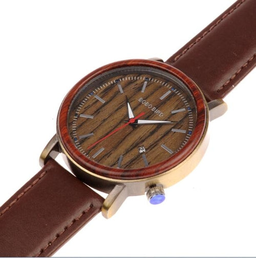 Date Display Men Watch Antique Steel