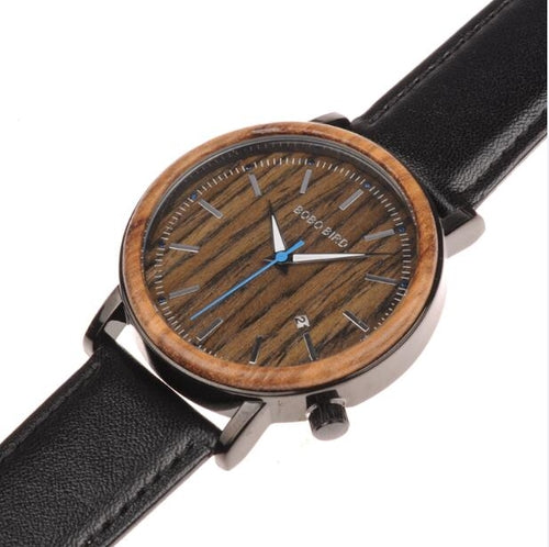 Date Display Men Watch Antique Steel